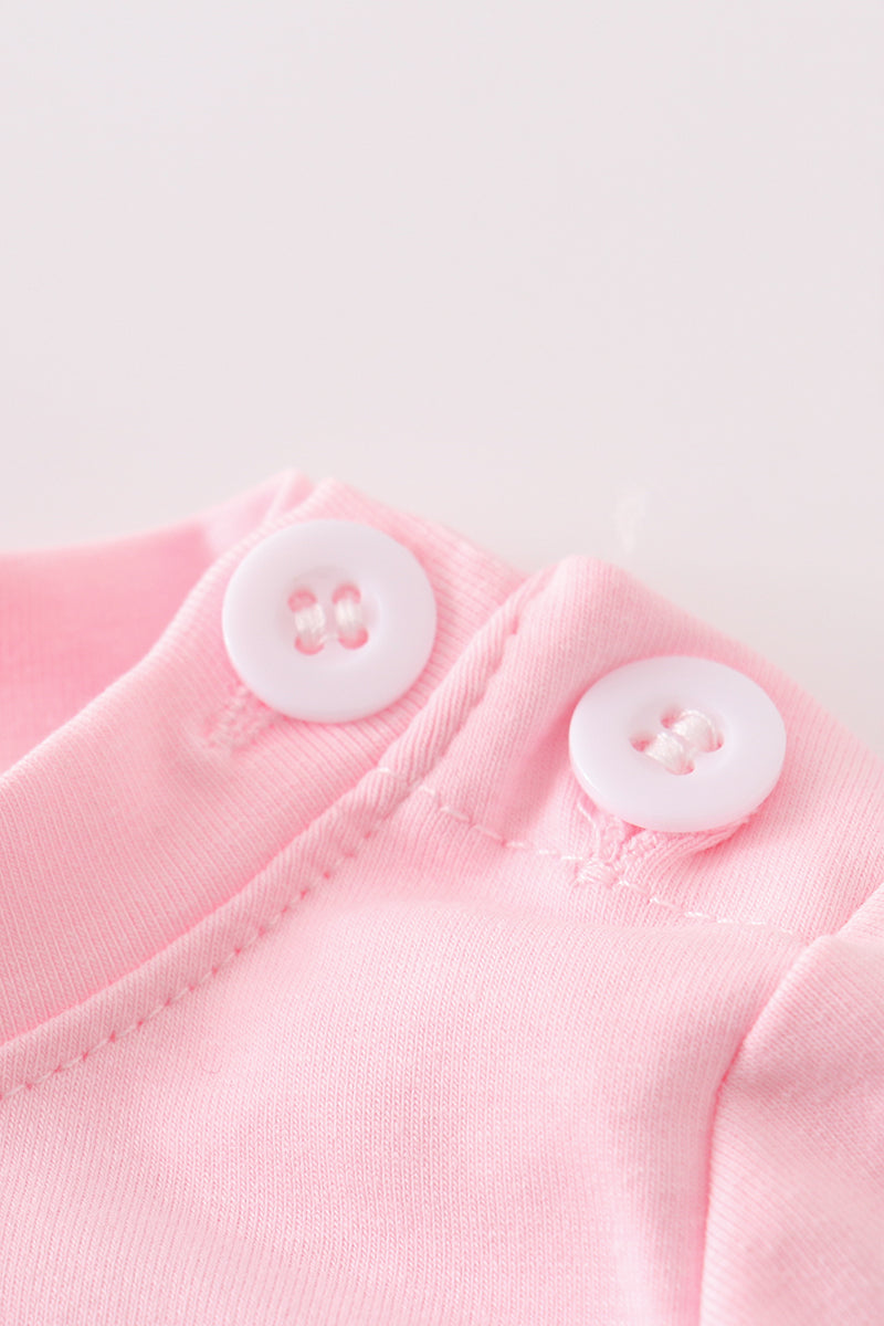 Purple Smile Gingham Bloomer Set β Baby Girl