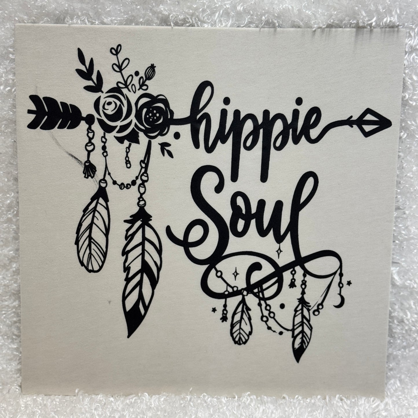 Hippie Soul – Black Print Design