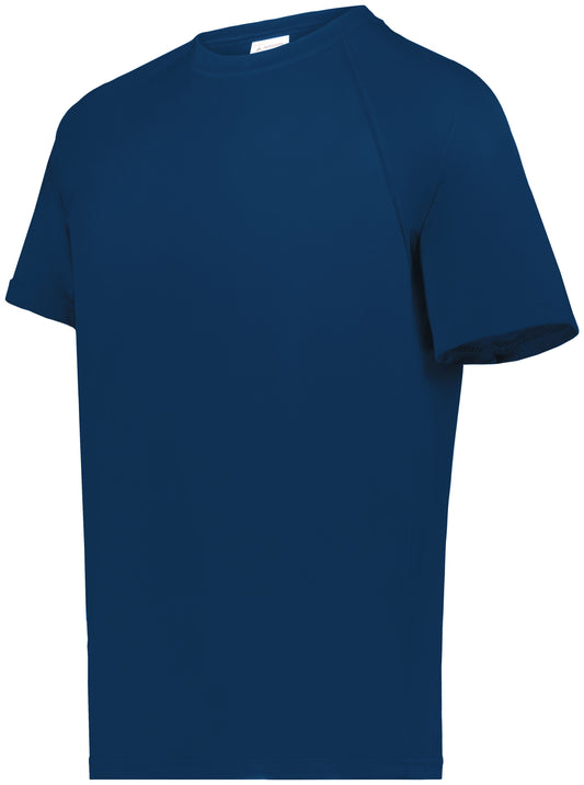 aug - Navy - Attain Wicking Raglan Sleeve Tee