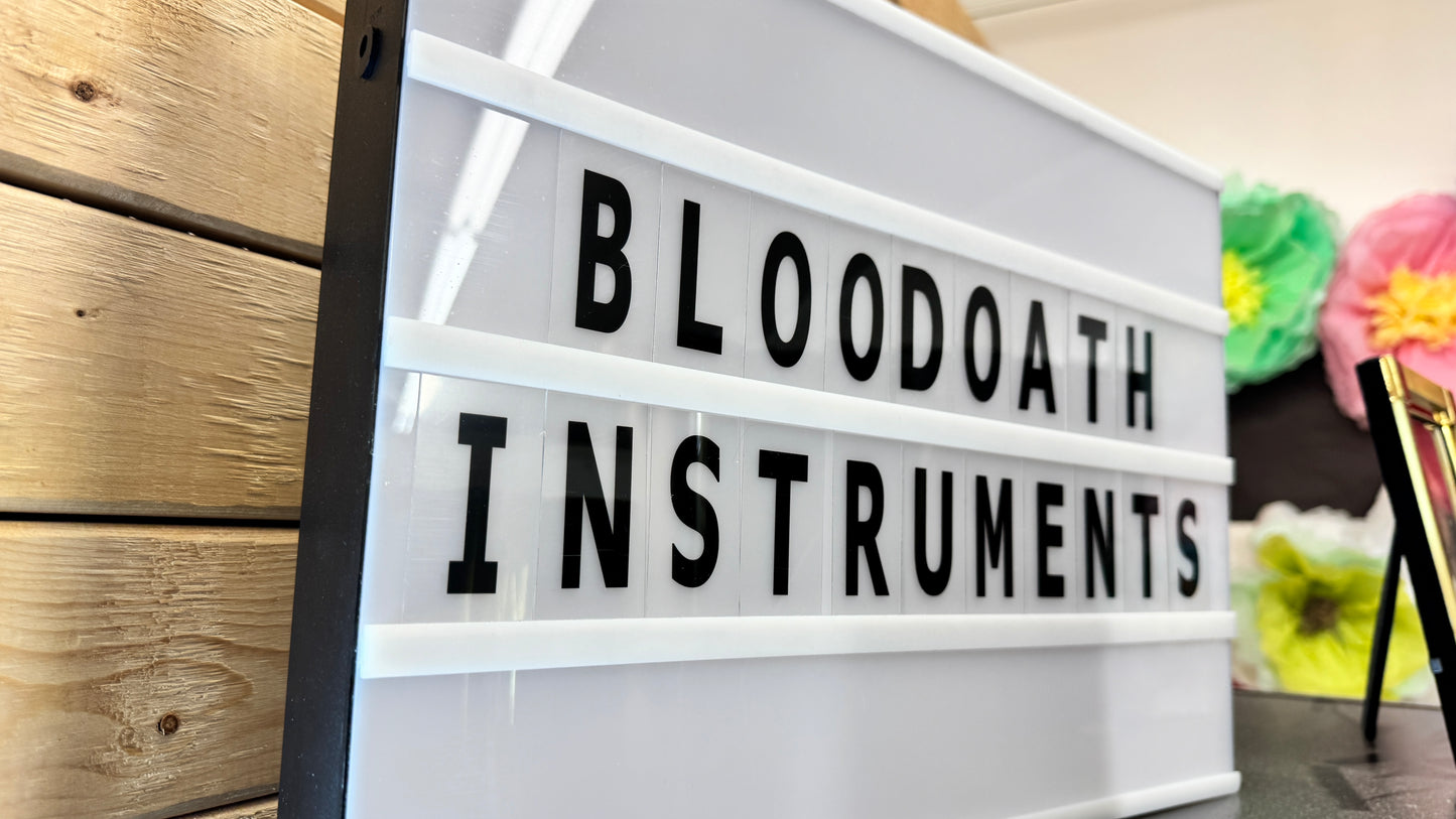 B11- Bloodoath Instruments and Claire Mae Company