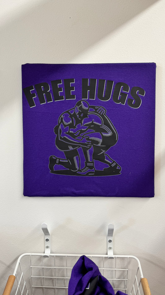 Free Hugs - Wrestling Tee