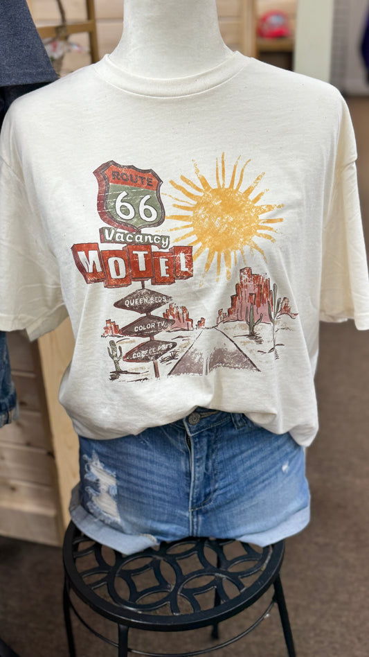 Route 66 Motel Tee
