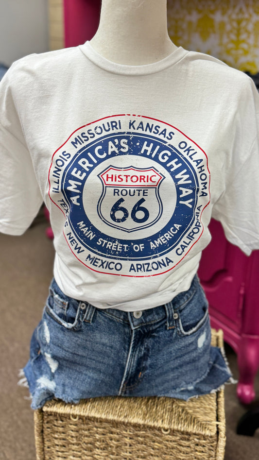 Route 66 Classic Tee