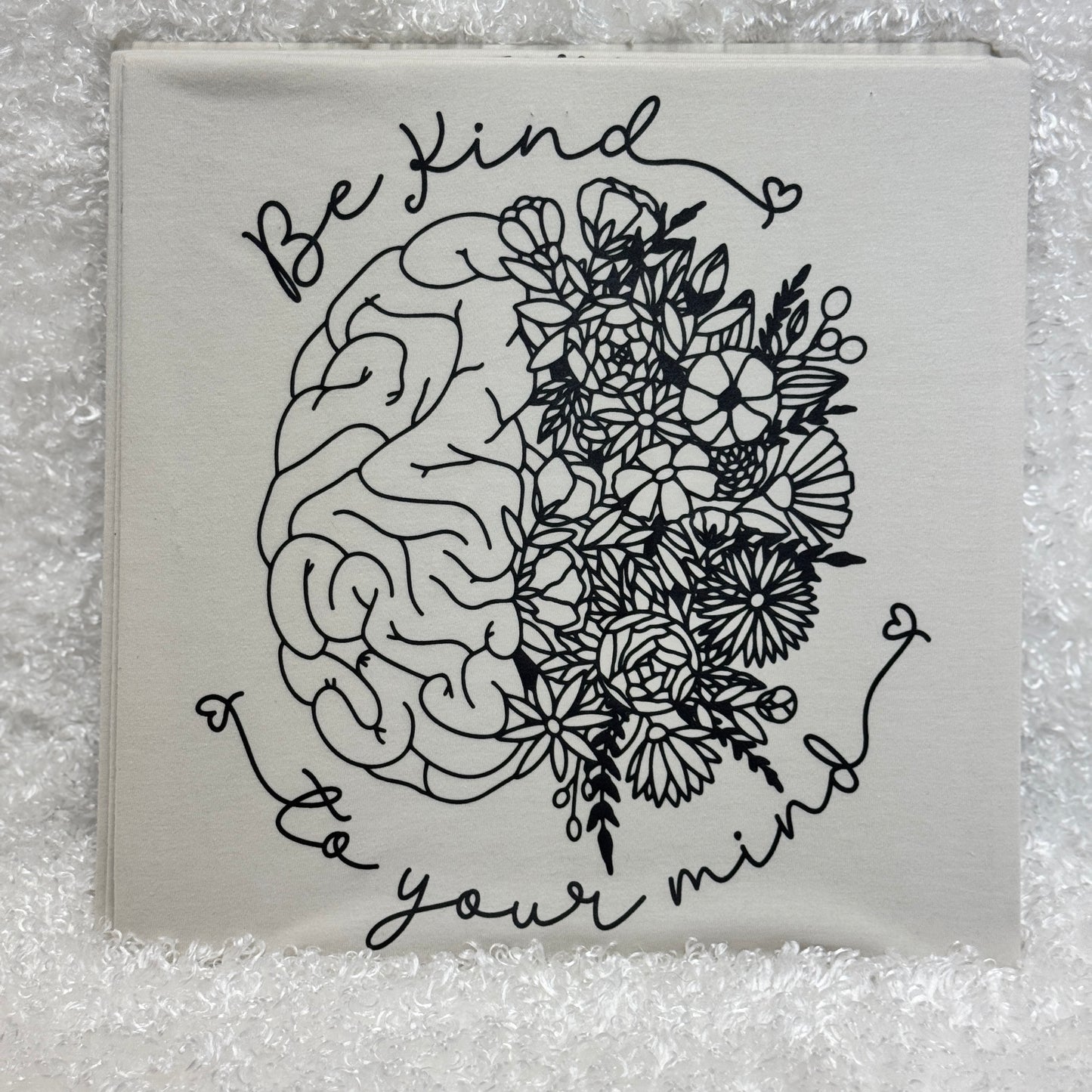 Be Kind to Your Mind – Black Print Design